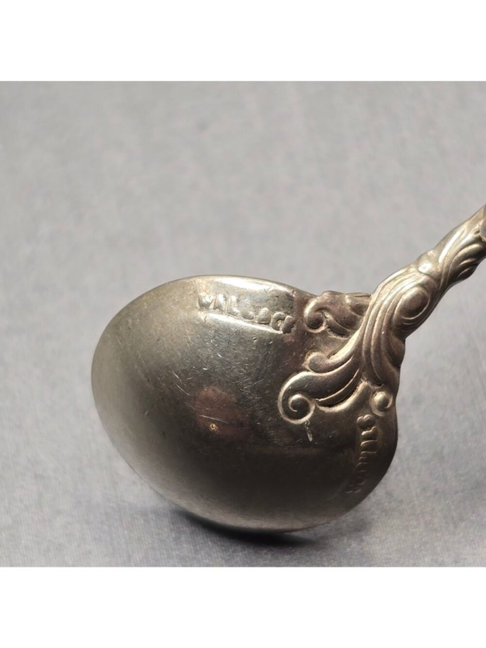 Vintage Wallace Sterling Silver Spoon Brooch Romance Of The Sea Pin Miniature - Picture 6 of 9